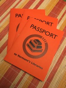 cover of the 2019 Vermont Passport a nice orange passport