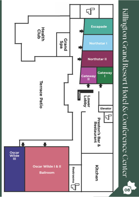 page view of conference program.